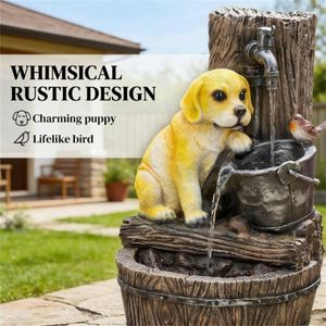 Fontana da Giardino Rustica Marrone per Esterni - Product Image 2