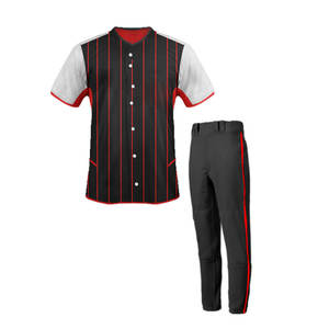 Uniforme de Béisbol Personalizado al Por Mayor, Disponible en Colores Personalizados con Material Transpirable para Equipos Juveniles y Adultos - Product Image 2