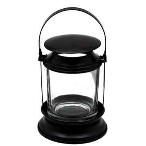 Farol cuadrado negro con revestimiento para la sala de estar del hogar y la mesa de boda, iluminación decorativa de suelo, farol de metal. - Product Image 4