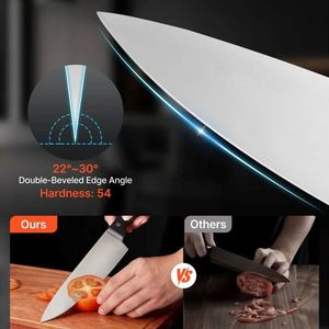 Set di 15 Coltelli da Cucina con Blocco Portacoltelli per Uso Domestico - Product Image 5