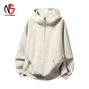 เสื้อฮู้ดดี้ผ้าฟลีซคอตตอน 100% คุณภาพพรีเมียม แห้งเร็ว ระบายอากาศดี สไตล์ลำลอง สำหรับผู้ชาย ขายส่งที่ NURAK SPORTS 2026 - Product Image 2