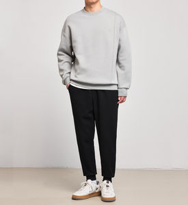 Sudadera informal de alta calidad con capucha y cuello redondo de algodón para hombre, estilo urbano, informal. - Product Image 6