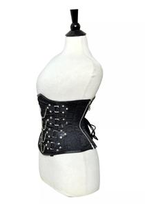 เสื้อครอเซ็ทวินเทจสำหรับผู้หญิง เซ็กซี่ กระชับสัดส่วน ระบายอากาศได้ดี ดีไซน์ทันสมัย ผ้าปักลาย สำหรับสาวพลัสไซส์ - Product Image 5