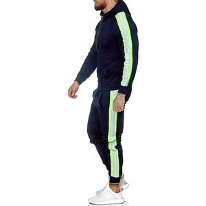 Sports Casual Full Zip Warm Jogging Custom Tracksuit Design Your Own Track suit - Product Image 3