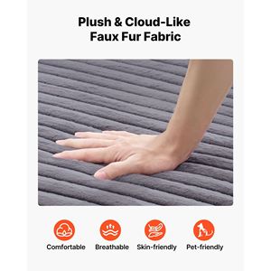 Moderna Chaise Longue da Interno Senza Struttura da 54 Pollici con Comfort di Lettura Superdimensionato e Cuscini Coordinati - Product Image 3