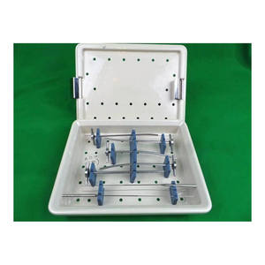 Azicon's Bionx Implants Meniscus Arrow Instrumentation Set <b>Knee</b> Arthroscopy Suture Fastener Delivery Cannula Driver Tools Set - Product Image 1