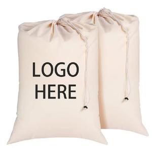 Bolsa de Lavandería con Cordón de Lona 100% Algodón, Resistente, Ecológica, Reciclable, Plegable, de Gran Capacidad, Personalizable para Uso en Hoteles, Marca Amana - Product Image 2