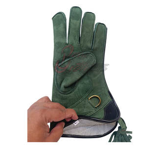 Gants de fauconnerie professionnels à prix de gros, logo personnalisé, respirants, en vente - Product Image 6