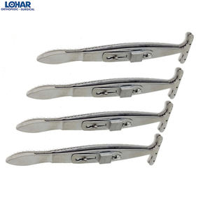 ชุดเครื่องมือผ่าตัดสแตนเลส 6 พิน สำหรับยึดเปลือกตา แก้ไขภาวะตาตก ยี่ห้อ Putterman Muller จำนวน 4 ชิ้น - Product Image 3