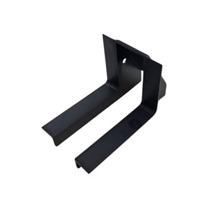 Capot de ventilation en plastique angulaire pour conduits d'air |   Bride d'échappement murale moulée par injection sur mesure |   Boîtier de ventilation pour machines industrielles - Product Image 2
