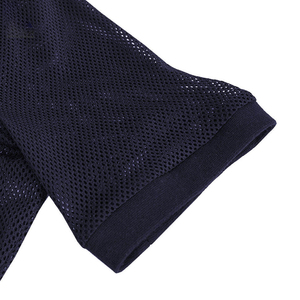 Camiseta Deportiva de Malla Tejida de Secado Rápido para Hombre, Ajuste Delgado, Alta Ventilación, Ropa para Correr, Absorción de Sudor, Tops de Entrenamiento - Product Image 4