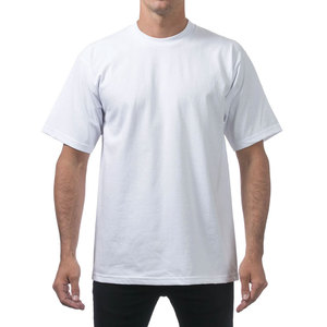 เสื้อยืดคอกลมทรงหลวมโอเวอร์ไซส์สำหรับผู้ชาย สไตล์สตรีทแวร์ ผ้าหนา น้ำหนักมาก แบบดรอปโชว์เดอร์ - Product Image 3