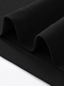 Camisas Casuales de Manga Corta para Hombre al por Mayor, Logotipo Personalizado, Diseño Sólido, Tejido de Poliéster/Algodón, Transpirable, de Secado Rápido, 220 Gramos - Product Image 4