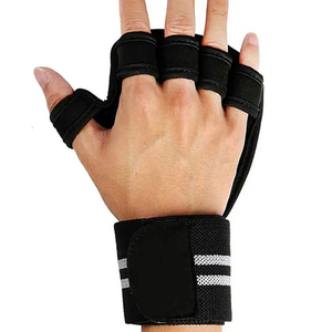 Coussinets de protection pour les paumes en caoutchouc naturel PVC de haute qualité, couleur personnalisée, pour la musculation et l'haltérophilie - Ajustables - Product Image 5