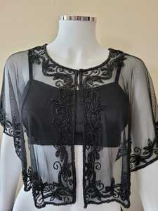 FQC Women Baby Tee <b>Rhinestone</b> Fringe Crop <b>Top</b> Vest Crew Neck Going Out <b>Rhinestone</b> <b>Top</b> Women - Product Image 5