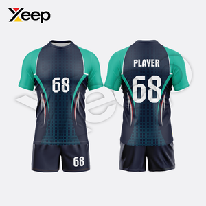 ชุดวอลเลย์บอล XEEP รุ่น XC-VU-10 ผ้าโพลีเอสเตอร์ ระบายอากาศได้ดี สำหรับทุกเพศ ขายดีที่สุด บริการ OEM ขายส่ง ปรับแต่งได้ พร้อมลายพิมพ์แบบรีดร้อน - Product Image 1