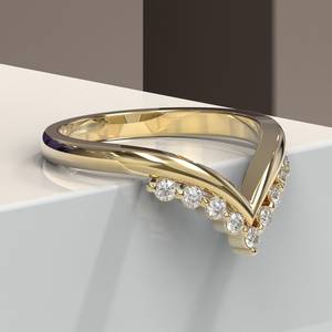 Anillo de Boda de Moissanita en Forma de Corazón de Oro Blanco Vintage para Mujer |   Anillo Apilable |   Certificado por IGI |   Anillo de Compromiso a Juego - Product Image 3