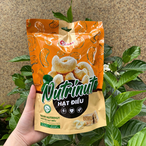 195g Nutrinut Cashew Crackers: Your Wholesome Office Snack for a Productive Afternoon OEM Vietnam Factory Supply - Product Image 2