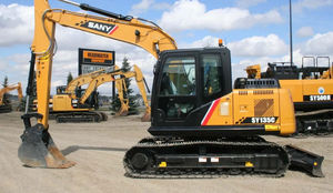 Lo Mejor y Más Nuevo para la Excavadora de Orugas SY 135 C con Sistema Hidráulico HYDAC y Motor de Alta Eficiencia - Product Image 6