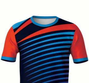 Custom Sublimation Jersey Short Sleeve O-Neck <b>100</b>% <b>Polyester</b> Personalized Team <b>Shirt</b> - Product Image 5