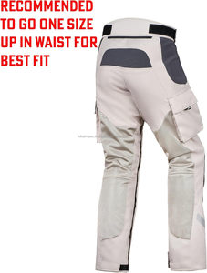 Pantalones de Motociclismo con Protección CE, Malla Textil, Resistentes al Viento, para Verano, Invierno y Todas las Estaciones, Equipo de Turismo - Product Image 5
