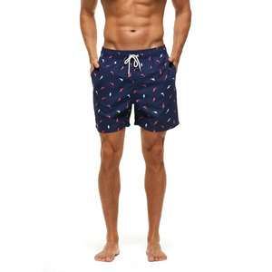 <b>Men</b> Beach Shorts Custom Printing Quick Dry Eco-friendly Breathable Swim <b>Trunks</b> Lightweight Casual Shorts Pockets For Pool Beach - Product Image 5