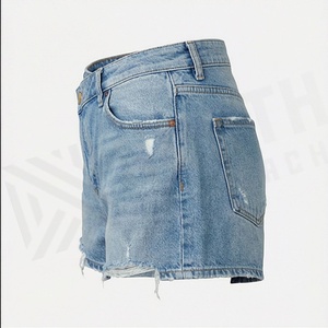 Mini-jupes imprimées chic style urbain pour femmes, décontractées, style gothique, en jean, sexy, avec nœud décoratif, tendance printemps-été - Product Image 3