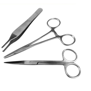 Kit de Sutura para Estudiantes de Medicina, 19 Heridas Pre-cortadas, Instrumentos Quirúrgicos, Hilos, Agujas, Set de Práctica y Entrenamiento, Manual, Reutilizable - Product Image 4