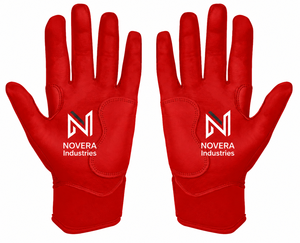 Custom Made Baseball/Softball Batting Gloves Short Cuff Anti-Slip Palm <b>Hook</b> Loop Closure Adult OEM ODM Service - Product Image 4