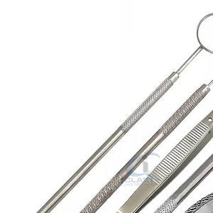 Kit d'instruments chirurgicaux dentaires manuels en acier inoxydable de haute qualité, certifié CE, classe I - Product Image 5