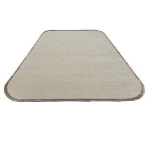Solid Plain Hand Tufted Rug Customizable Wool Area Carpet for Living Room - Product Image 3