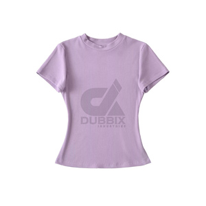 Nouveaux T-shirts courts pour femmes, design tendance 2026, fabrication pakistanaise, séchage rapide, respirants - Product Image 4