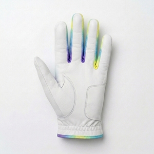 Gant de golf en cuir Cabretta de qualité supérieure, main gauche, unisexe, design contrasté doux, respirant, confortable, adhérence optimale, fournisseur OEM ODM - Product Image 2
