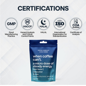 Private Label <b>Sugar</b> <b>Free</b> Energy Chews with Vitamin B6 and Vitamin B12 - Product Image 2