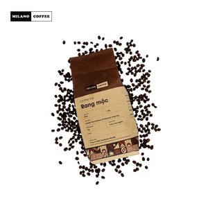 Milano <b>Coffee</b> 1kg Pure Light Roasted Arabica <b>Robusta</b> Mix Whole <b>Beans</b> Clean Espresso Formula Full City + Vietnam HORECA - Product Image 4