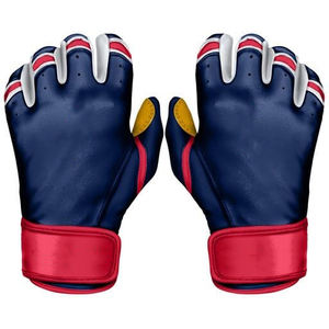 Gants de frappe de baseball à manchette courte, confort premium, pour entraînement sportif LBBSC-0027 - Product Image 1