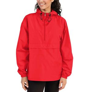 Veste coupe-vent en nylon de haute qualité en gros pour femmes, veste décontractée à capuche, respirante, en nylon, pour l'extérieur - Product Image 1