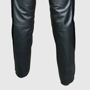 Cuissardes d'équitation en cuir de vachette pour hommes, robustes, style western classique, surface lavée durable, OEM ODM personnalisé - Product Image 3