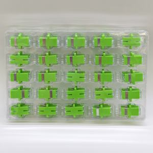 Acoplador Simplex SC/APC Monomodo de Venta Directa de Fábrica para Panel de Conexiones de Fibra Óptica - Product Image 3