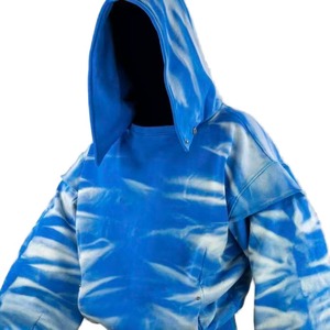 Sudaderas Cortas con Capucha en Tendencia, Ropa Casual Unisex Sudadera con Capucha de Estilo Urbano con Cierre Frontal, 100% Algodón, Talla Grande, Color Degradado - Product Image 1