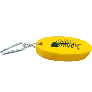 Irregularity Floating Carabiner <b>Keychain</b> Simple OEM/ODM Uv Printing Animal NBR/EVA Dipped Foam Floating Foam <b>Keychain</b> - Product Image 2