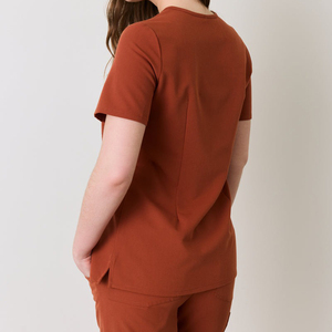 Top & Pant <b>Set</b> Nursing Custom Women Medical <b>Scrubs</b> <b>Set</b> Spandex Nurse Uniform Designer Hospital <b>Scrubs</b> Uniform <b>Set</b> - Product Image 4