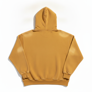 Sweat-shirt à capuche oversize pour homme, couleur unie, en molleton de coton, décontracté, pour l'automne, avec poches, coupe classique, tricoté - Product Image 3