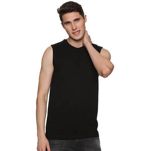 Camiseta sin Mangas de Fibra de Bambú 100% Ecológica de Alta Calidad para Hombre, de Secado Rápido, Acanalada, Personalizada, Térmica, para Gimnasio, Entrenamiento y Fitness - Product Image 6