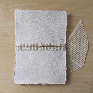 Feuilles de papier faites à la main sans plastique, format A4, alternative durable aux produits en papier, pour emballages créatifs – Vente flash - Product Image 1
