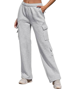 2026 Men's Waterproof Winter Cotton Flared <b>Stacked</b> Regular Fit Sweatpants <b>Joggers</b> Hip Hop Style Trousers - Product Image 4