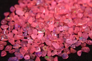 Opal Uncut Beads Irregular Shape Ethiopian <b>Pink</b> Loose <b>Drilled</b> Beads Natural 3-5mm Hasnain Gems Jewelry Making - Product Image 4
