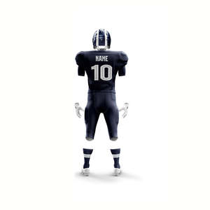 Uniformes de Fútbol Americano Personalizados al por Mayor 2026, 100% Poliéster, Impresión por Sublimación Personalizada, Uniforme de Fútbol Americano para Hombre - Product Image 3