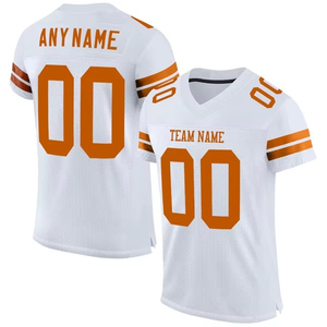 American Football Jerseys Plus Size Short Sleeve Sports Jerseys Plus Size American Football Jerseys with Heat-Transfer Printing - Product Image 5