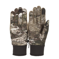 Guantes de Caza de Camuflaje Transpirables Personalizados, Guantes Tácticos de Poliéster Ligeros para Exteriores, MAX WORLD ENTERPRISES, para Hombre